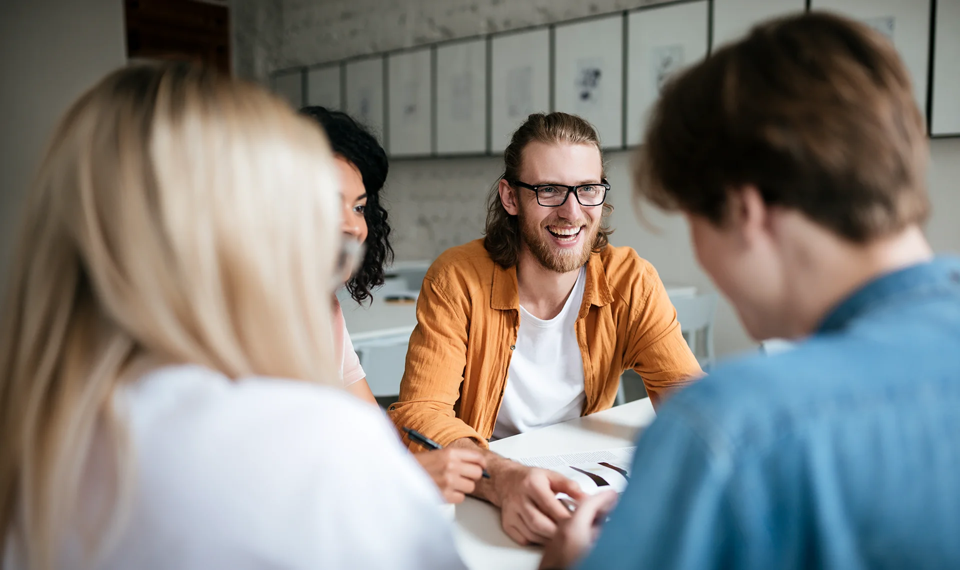 christian nonprofit team members collaborating
