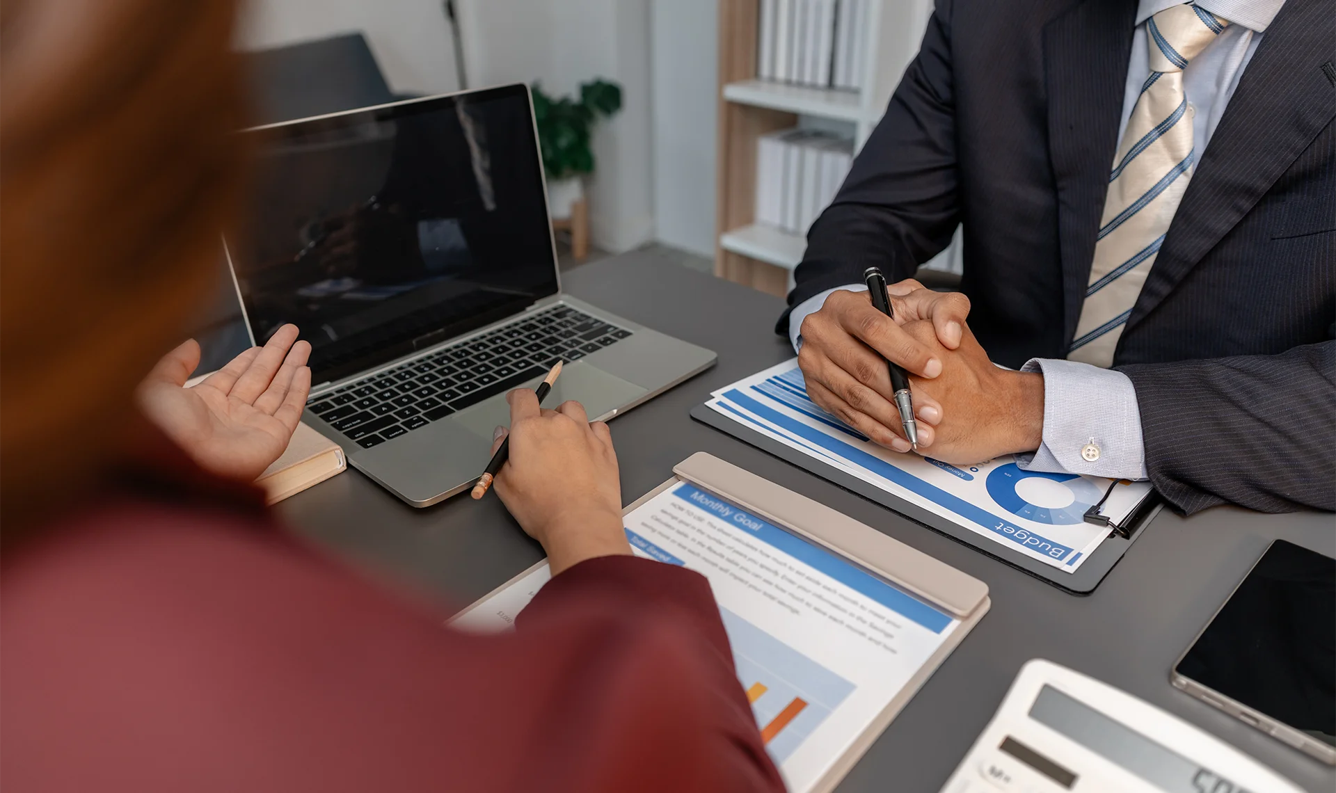 tax professionals reviewing income tax for church employees